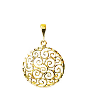 GOLDEN filigree pendant