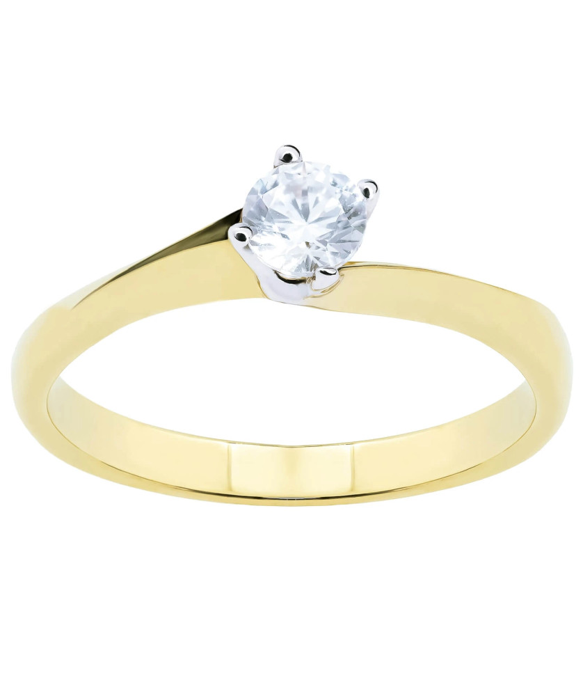 Original engagement ring with a stone