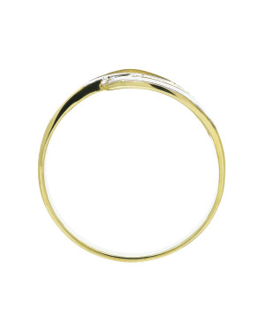 Ring 8k with delicate stones