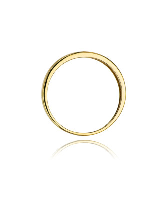 14k Gold Ring with 0.03ct Brilliant Diamond