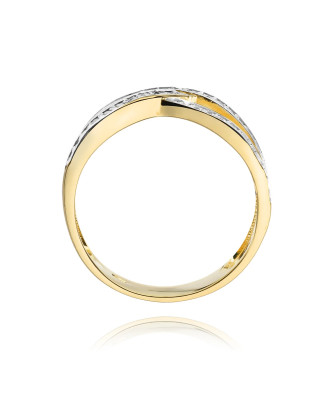 14k Gold Ring with 0.27ct Brilliant Diamond