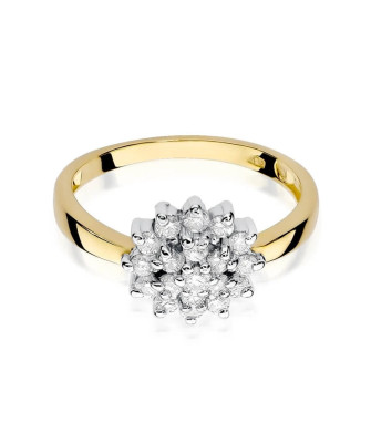 14k Gold Ring with 0.40ct Brilliant Diamond