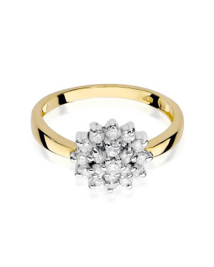 14k Gold Ring with 0.40ct Brilliant Diamond