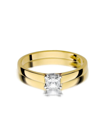 14k Gold Ring with 0.30ct Brilliant Diamond