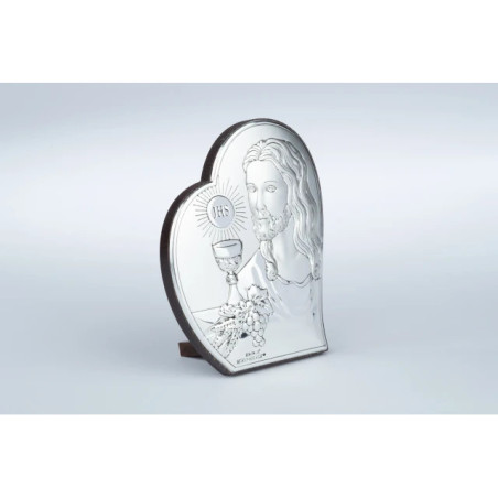 Original communion souvenir - wood heart