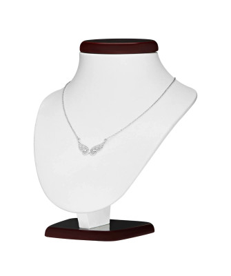 Silver Angel Wing Necklace