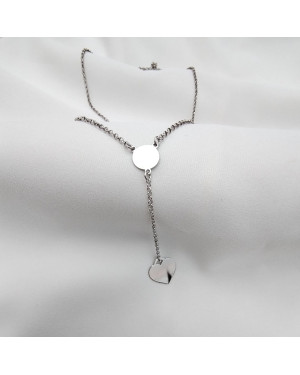 Srebrny naszyjnik choker
