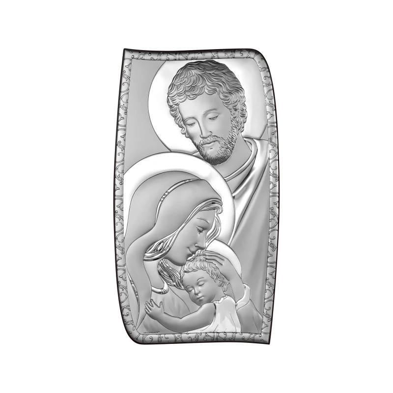 Silver Image of the Holy Family Silver Image of the Holy Family