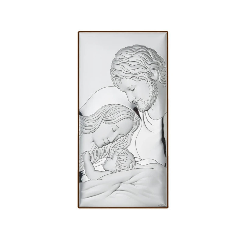 Silver Image of the Holy Family Silver Image of the Holy Family