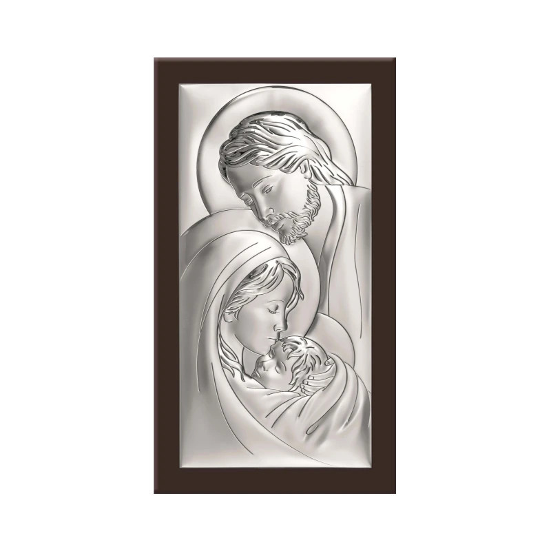 Silver Image of the Holy Family Silver Image of the Holy Family