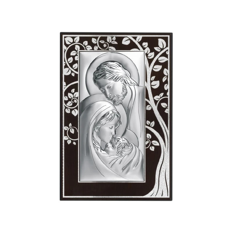 Silver Image of the Holy Family Silver Image of the Holy Family