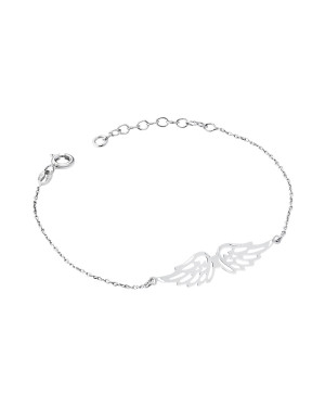 Silver bracelet Angel Wing
