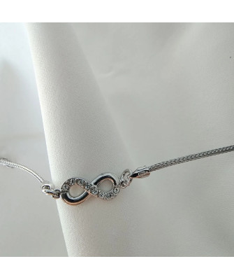 Silver Infinity Bracelet
