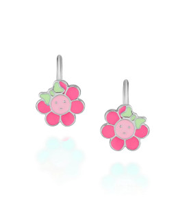 Silver Children’s Flower Earrings