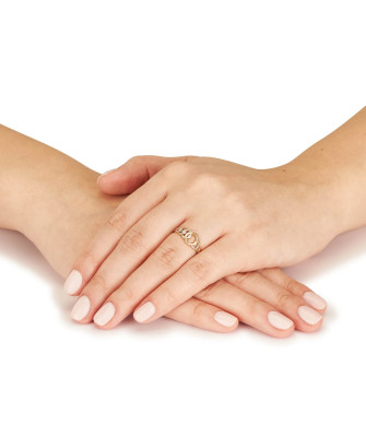 Gold ring 8k olympia