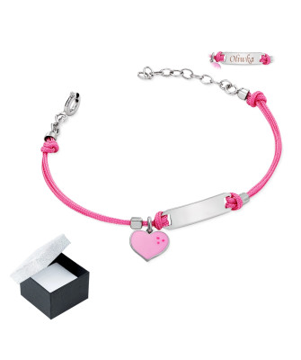 Princess bracelet ENGRAVING heart