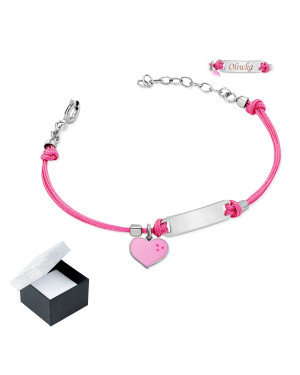 Princess bracelet ENGRAVING heart