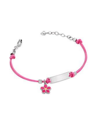 Princess bracelet ENGRAVING flower