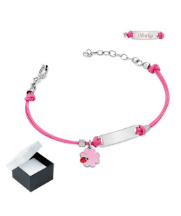 Princess bracelet ENGRAVING flower