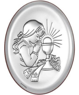Communion Souvenir for Girl Silver