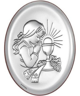 Communion Souvenir for Girl Silver