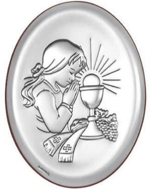 Communion Souvenir for Girl Silver