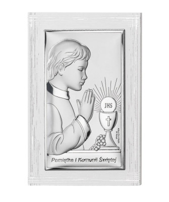 Original communion souvenirs for boy silver