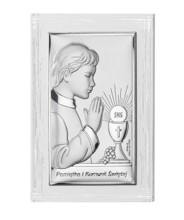 Original communion souvenirs for boy silver