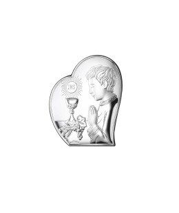 Communion Souvenir for Boy Silver