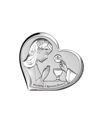 Communion Souvenir for Girl Silver