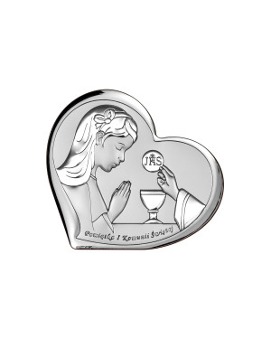Communion Souvenir for Girl Silver