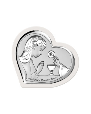 Communion Souvenir for Girl Silver
