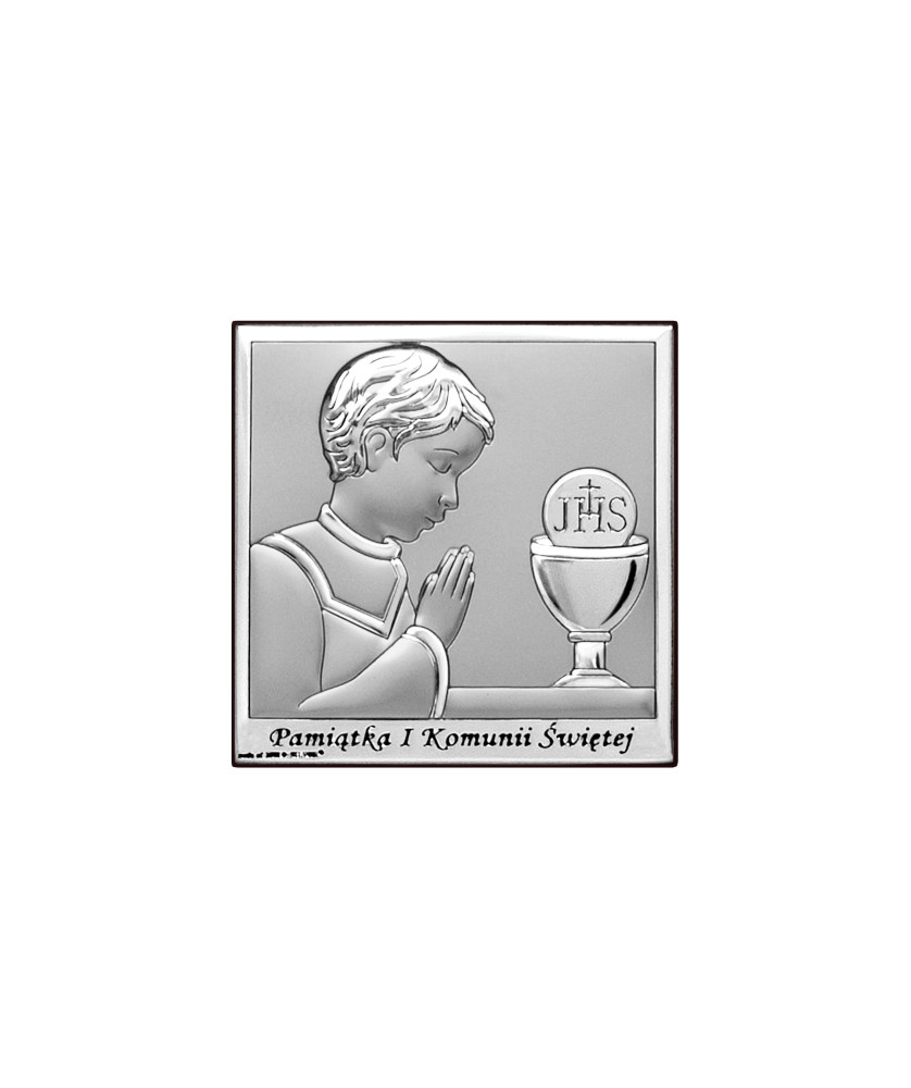 Communion Souvenir for Boy Silver