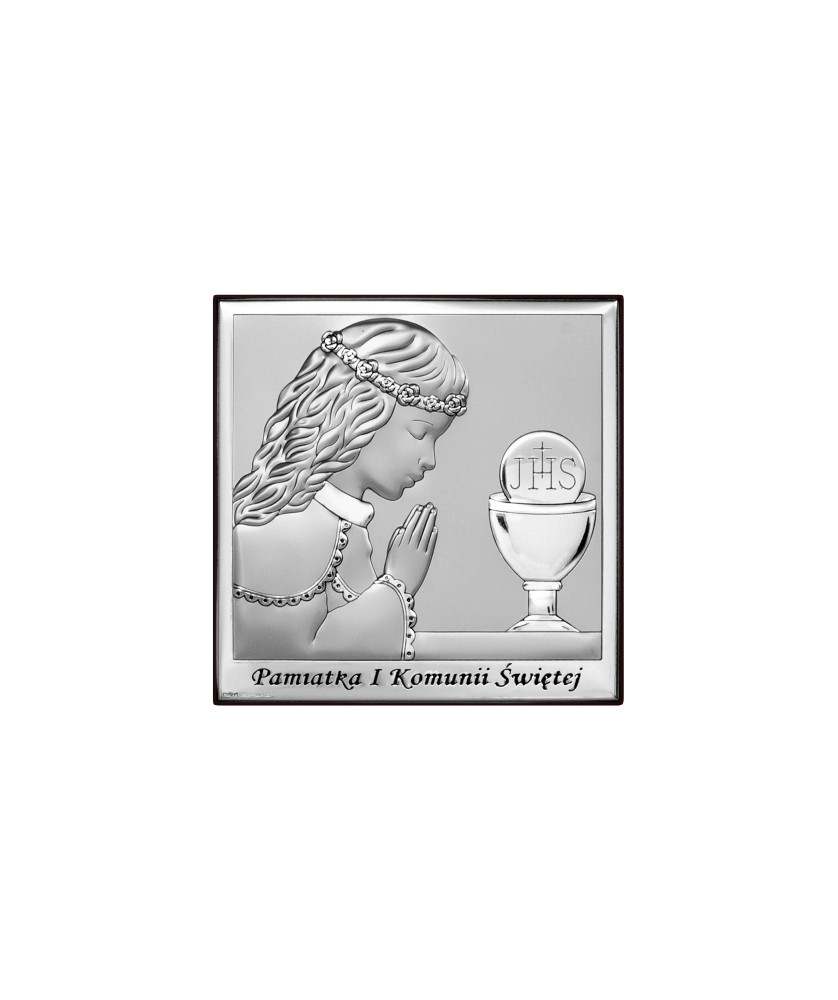 Silver Communion Souvenir for Girl