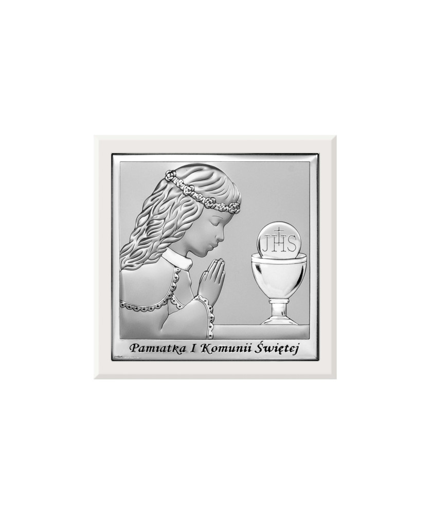 Communion Souvenir for Girl Silver