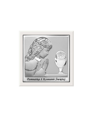 Communion Souvenir for Girl Silver