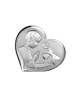 Silver Communion Souvenir for Boy