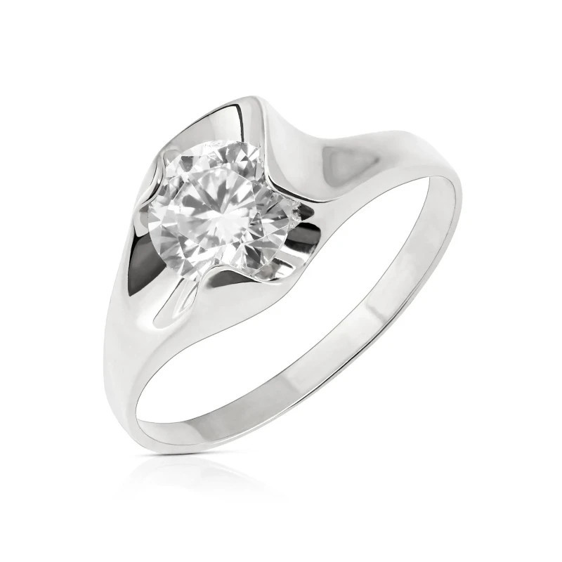 Silver ring with a large eye PS3.1082 | GoldJewellery