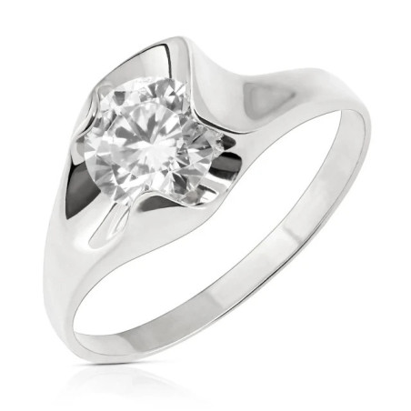 Silver ring with a large eye PS3.1082 | GoldJewellery
