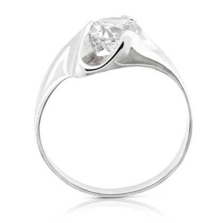 Silver ring with a large eye PS3.1082 | GoldJewellery