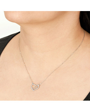 Sterling Silver Heart Necklace
