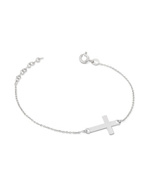 Silver sacred-type bracelet