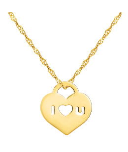 Gold celebrity Heart ILoveU