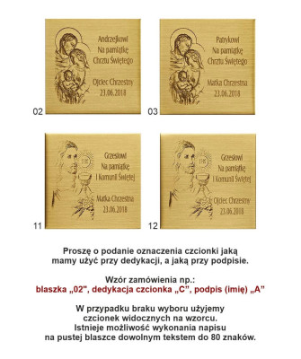 Silver Souvenir of Holy Baptism