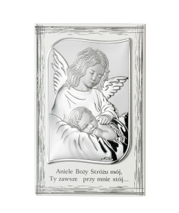 Silver Baptism Souvenir with Dedication