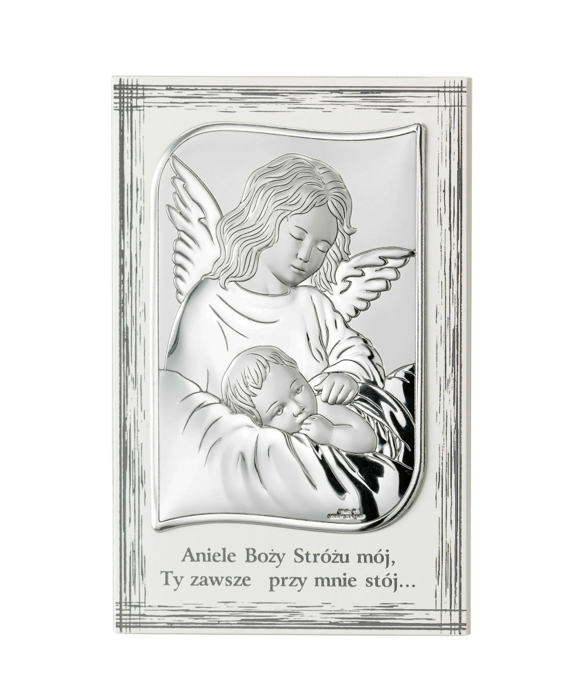 Silver Baptism Souvenir with Dedication