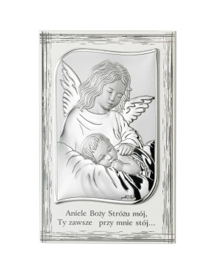 Silver Baptism Souvenir with Dedication