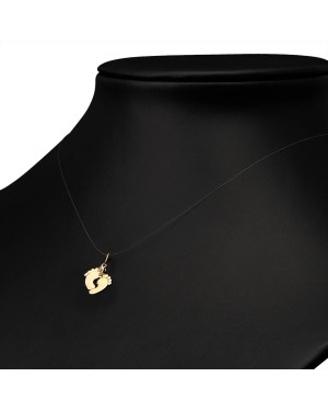 Gold pendant Bobo-mini pendant