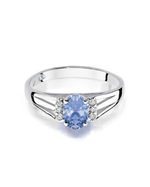 Tanzanite ring white gold