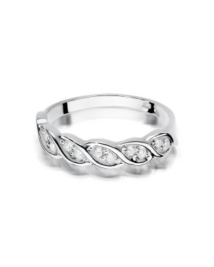 White gold ring with 0.20ct diamonds